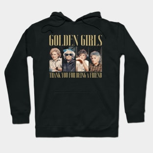 GOLDEN GILRS VINTAGE - Thank You For Being A Friend Hoodie